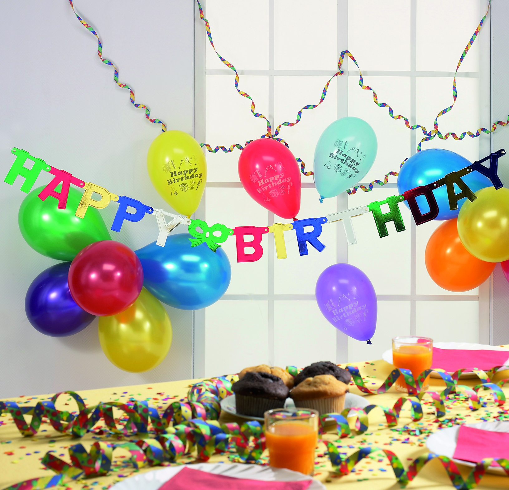 HAPPY BIRTHDAY SET GEBURTSTAG DEKO 20 TEILE LUFTBALLONS  eBay